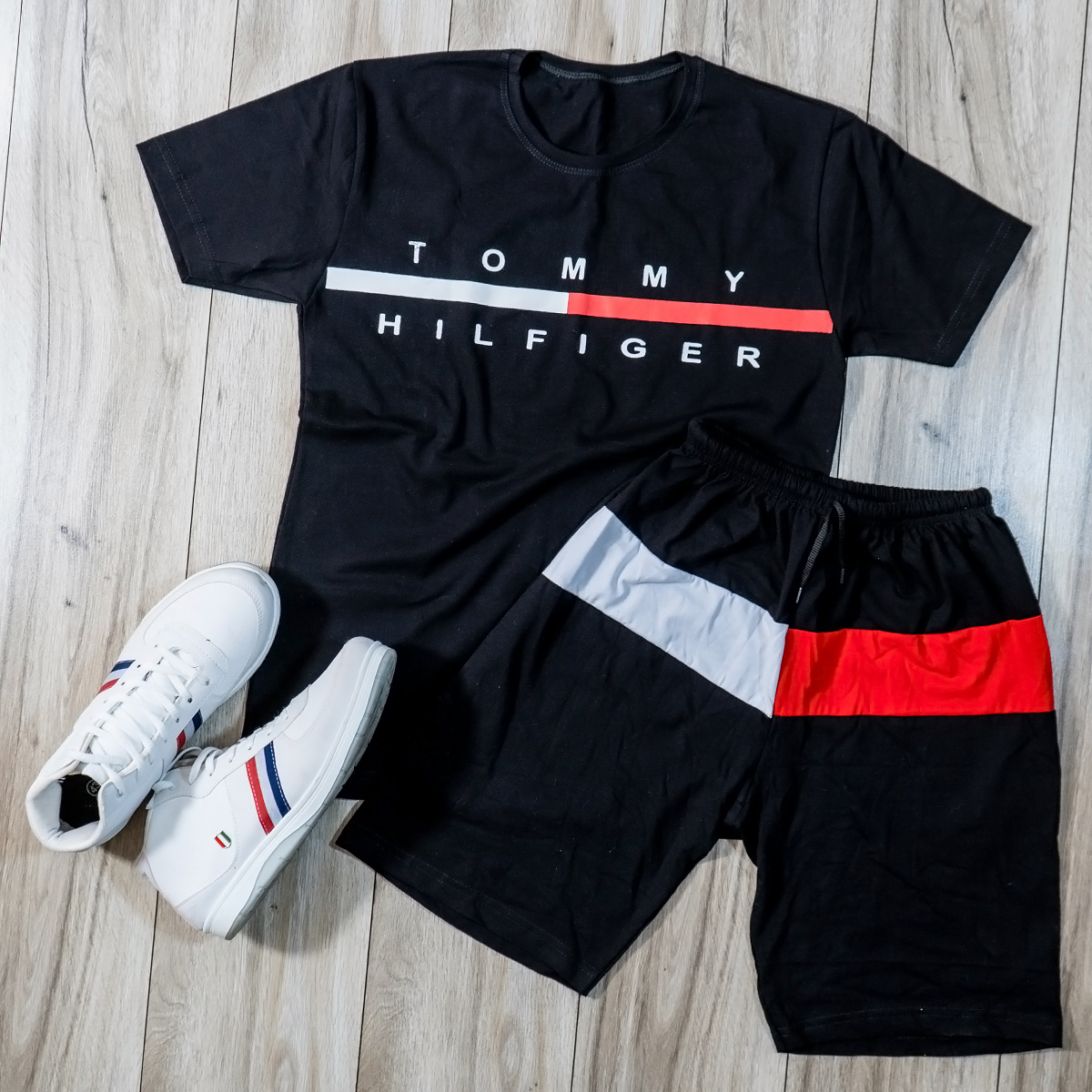 ست تیشرت شلوارک TOMMY مدل Moner