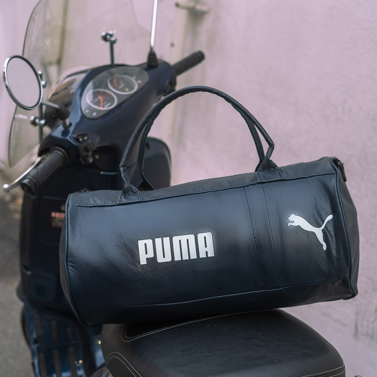 ساک ورزشی Puma سرمه ای مدل Bemani