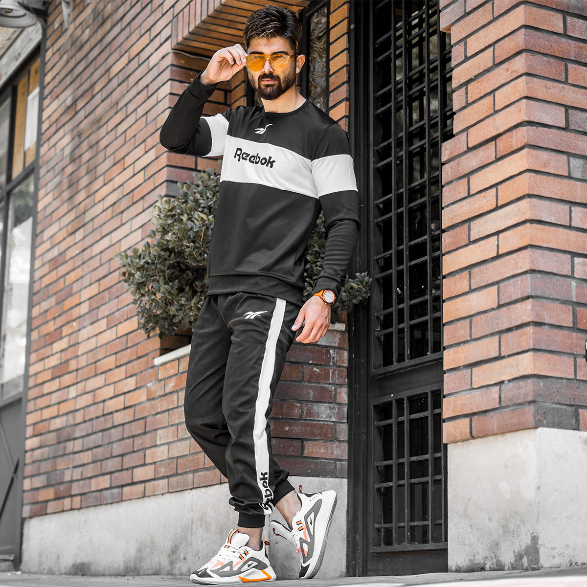 ست آستین بلند شلوار Reebok مردانه مدل Yonik